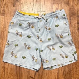 GOAT USA Kids Light Blue Swim Trunks